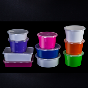 Small Colorful Plastic Containers